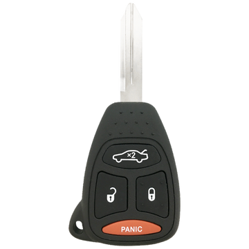 2006 Chrysler 300 Remote Head Key Fob 4 Button w/ Trunk (FCC: KOBDT04A, P/N: 05179514AA)