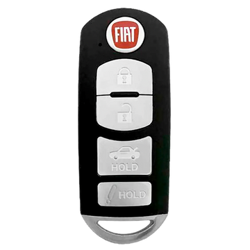2019 Fiat 124 Spider Smart Remote Key Fob 4B w/ Trunk (FCC: WAZSKE13D02, P/N: SKE13D-02)