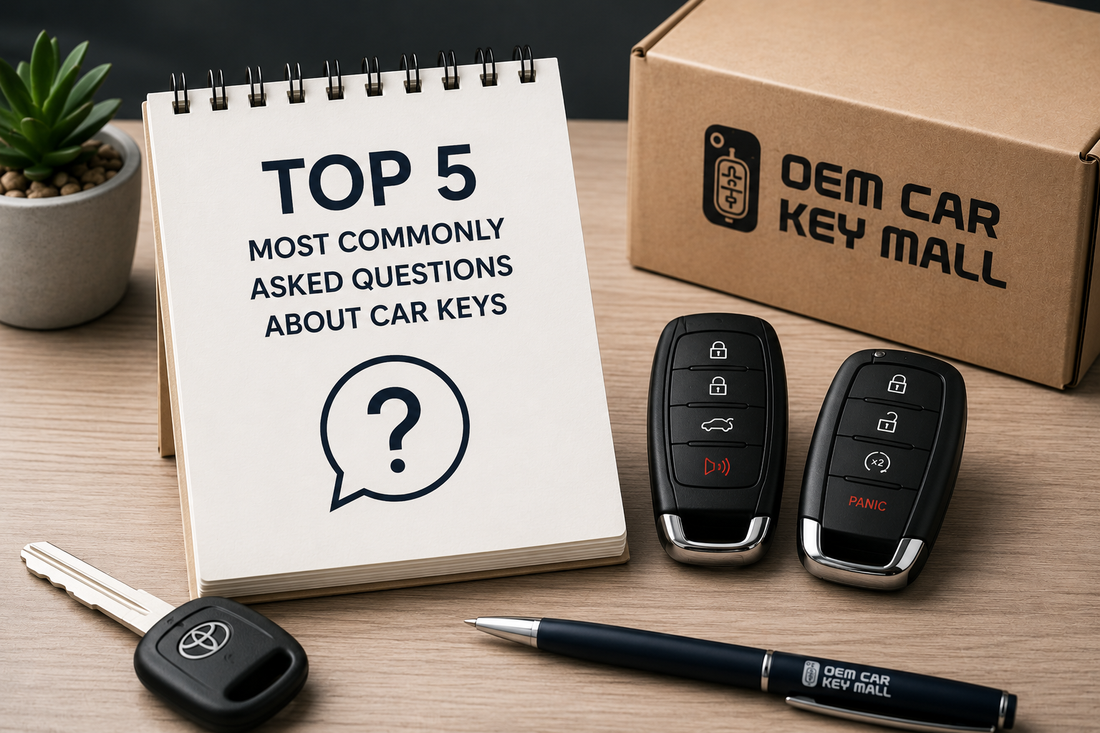 Top 5 Most Common Questions About Car Keys