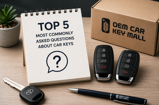 Top 5 Most Common Questions About Car Keys