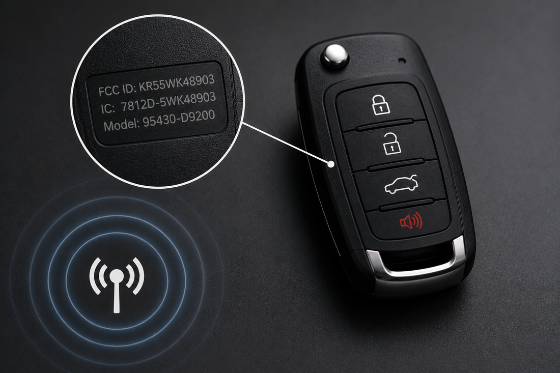 What is an FCC ID for remotes and key fobs?