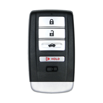 Front of the 2016 Acura ILX Smart Remote Key Fob 4 Button w/ Trunk Driver 2 (FCC: KR5V1X, P/N: 72147-TZ3-A11)