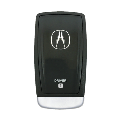 Back of the 2016 Acura RLX Smart Remote Key Fob 4 Button w/ Trunk Driver 1 (FCC: KR5V1X, P/N: 72147-TZ3-A01)
