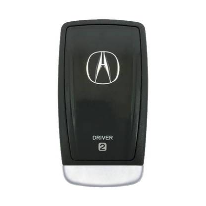 Back of the 2020 Acura MDX Smart Remote Key Fob 4 Button w/ Hatch Driver 2 (FCC: KR5V1X, P/N: 72147-TZ5-A11)