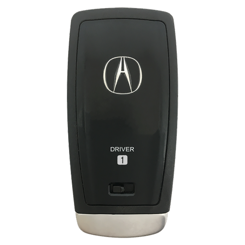 Back of the 2016 Acura ILX Smart Remote Key Fob 5 Button w/ Trunk, Remote Start Driver 1 (FCC: KR580399900, P/N: 72147-TZ3-A51)