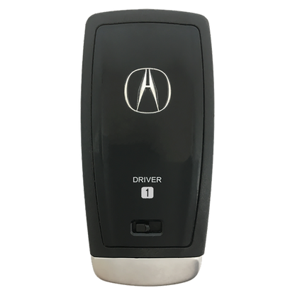 Back of the 2017 Acura ILX Smart Remote Key Fob 5 Button w/ Trunk, Remote Start Driver 1 (FCC: KR580399900, P/N: 72147-TZ3-A51)