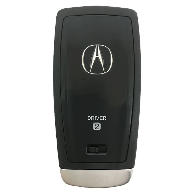 Back of the 2018 Acura RLX Smart Remote Key Fob 5 Button w/ Trunk, Remote Start Driver 2 (FCC: KR580399900, P/N: 72147-TZ3-A61)