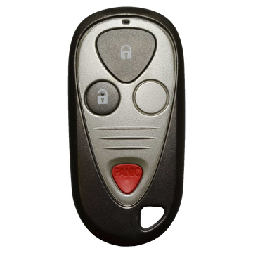 Front of the 2001 Acura MDX Keyless Entry Remote Key Fob 3 Button (FCC: E4EG8D-444H-A, P/N: 72147-S3V-A02)