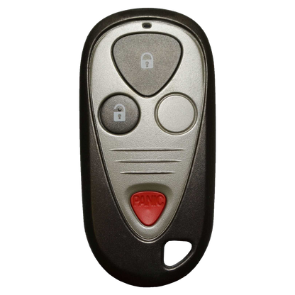 Front of the 2006 Acura MDX Keyless Entry Remote Key Fob 3 Button (FCC: E4EG8D-444H-A, P/N: 72147-S3V-A02)
