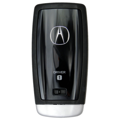Back of the 2021 Acura RDX Smart Remote Key Fob 5 Button w/ Hatch, Remote Start Driver 1 (FCC: KR580399900, P/N: 72147-TZ6-A71)