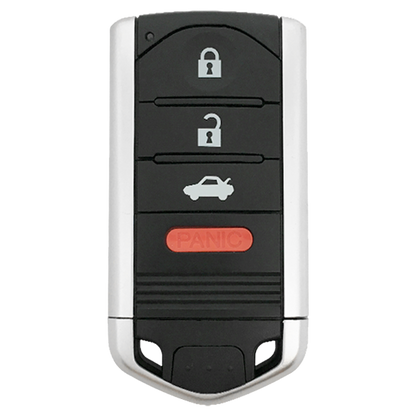 Front of the 2009 Acura TL Smart Remote Key Fob 4 Button w/ Trunk (FCC: M3N5WY8145, P/N: 72147-TK4-A71)
