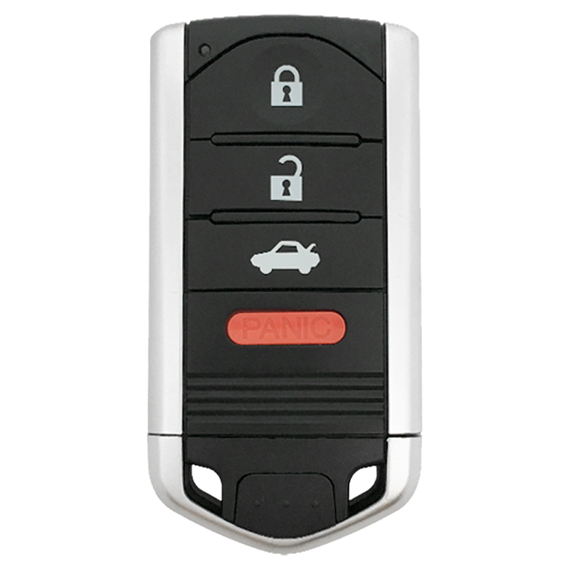 Front of the 2009 Acura TL Smart Remote Key Fob 4 Button w/ Trunk (FCC: M3N5WY8145, P/N: 72147-TK4-A71)
