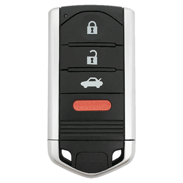 Front of the 2011 Acura TL Smart Remote Key Fob 4 Button w/ Trunk (FCC: M3N5WY8145, P/N: 72147-TK4-A71)