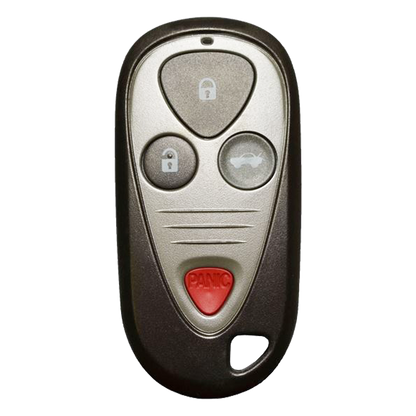 Front of the 2007 Acura TSX Keyless Entry Remote Key Fob 4 Button w/ Trunk (FCC: OUCG8D-387H-A, P/N: 72147-SEP-A52)