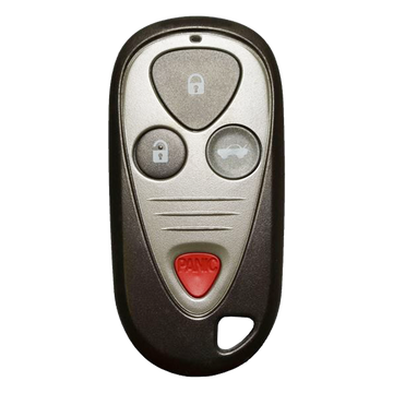 Front of the 2006 Acura TL Keyless Entry Remote Key Fob 4 Button w/ Trunk (FCC: OUCG8D-387H-A, P/N: 72147-SEP-A52)