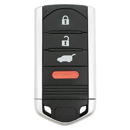 Front of the 2015 Acura RDX Smart Remote Key Fob 4 Button w/ Hatch (FCC: KR5434760, P/N: 72147-TX4-A01)