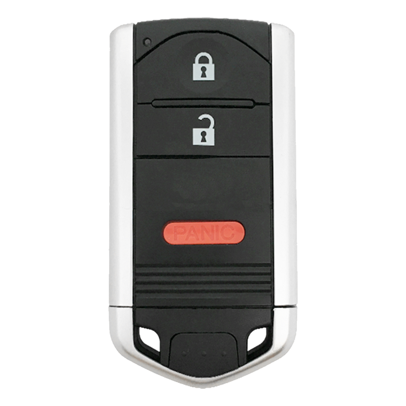 Front of the 2015 Acura RDX Smart Remote Key Fob 3 Button (FCC: KR5434760, P/N: 72147-TX4-A41)