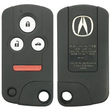 2010 Acura RL Smart Remote Key Fob 4 Button w/ Trunk Driver 1 (FCC: ACJ8D8E24A04, P/N: 72147-SJA-A01)