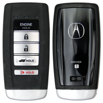2014 Acura MDX Smart Remote Key Fob 5 Button w/ Hatch, Remote Start Driver 1 (FCC: KR537924100, P/N: 72147-TZ6-A51)