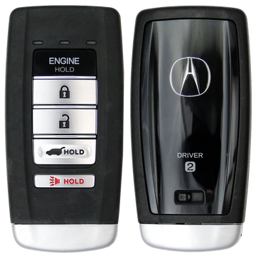 2014 Acura MDX Smart Remote Key Fob 5 Button w/ Hatch, Remote Start Driver 2 (FCC: KR537924100, P/N: 72147-TZ6-A61)
