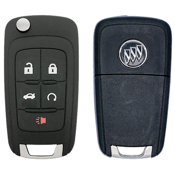 2018 Buick Encore Smart Remote Flip Key 5 Button w/ Trunk, Remote Start Proximity (FCC: OHT01060512, P/N: 13504204)