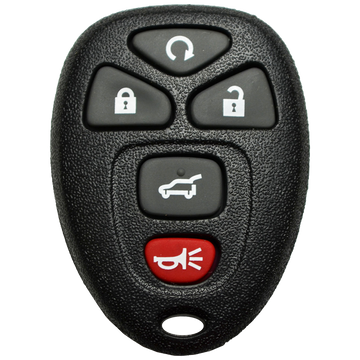 2010 Buick Enclave Keyless Entry Remote Key Fob 5 Button w/ Hatch, Remote Start (FCC: OUC60270 / OUC60221, P/N: 25839476)