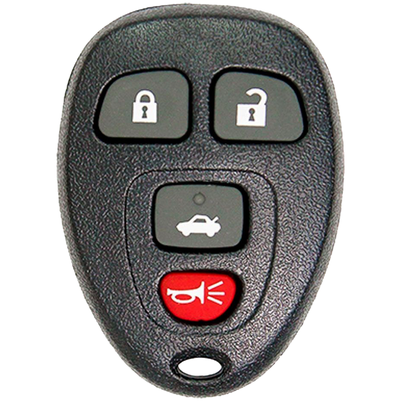 2006 Buick Lucerne Keyless Entry Remote Key Fob 4 Button w/ Trunk (FCC: OUC60270 / OUC60221, P/N: 20935330)