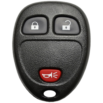 2007 Buick Terraza Keyless Entry Remote Key Fob 3 Button (FCC: KOBGT04A, P/N: 15777636)