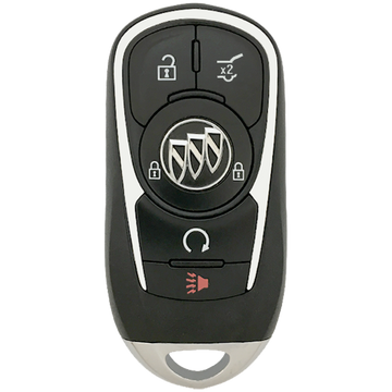 Front of the 2022 Buick Encore GX Smart Remote Key Fob 5 Button w/ Hatch, Remote Start (FCC: HYQ4ES, P/N: 13530511)