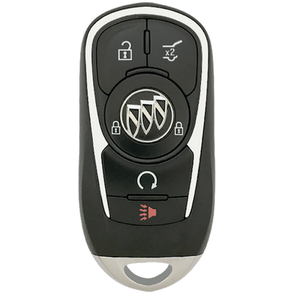 Front of the 2022 Buick Encore GX Smart Remote Key Fob 5 Button w/ Hatch, Remote Start (FCC: HYQ4ES, P/N: 13530511)