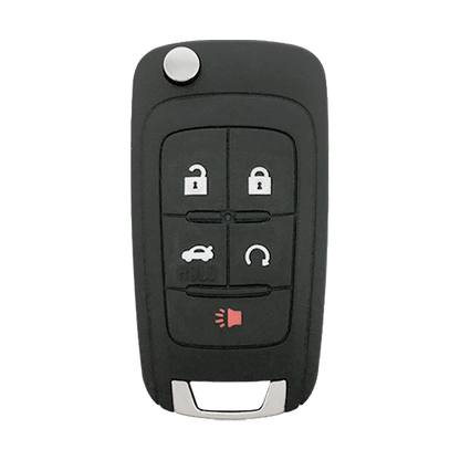 2013 Buick Verano Remote Flip Key Fob 5B w/ Trunk, Remote Start NON PEPS (FCC: OHT01060512, P/N: 13500226)