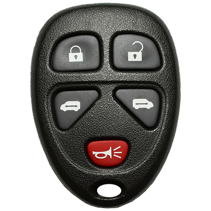 2005 Buick Terraza Keyless Entry Remote Key Fob 5B w/ Sliding Doors (FCC: KOBGT04A, P/N: 15788020)