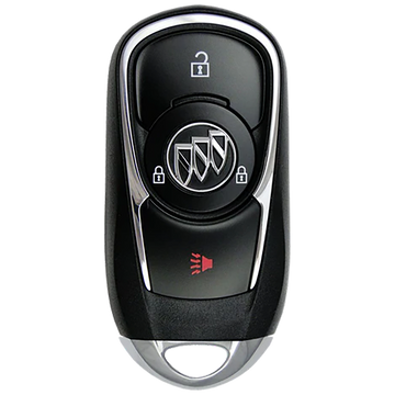 Front of the 2021 Buick Encore Smart Remote Key Fob 3 Button (FCC: HYQ4AS, P/N: 13534466)