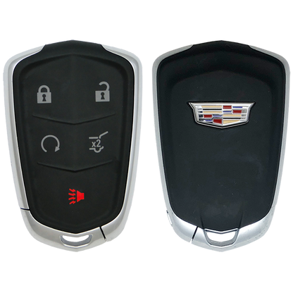 2020 Cadillac XT4 Smart Remote Key Fob 5 Button Hatch w/ Remote Start (FCC: HYQ2EB, P/N: 13598516)