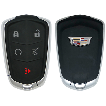 2017 Cadillac XT5 Smart Remote Key Fob 5 Button Hatch w/ Remote Start (FCC: HYQ2EB, P/N: 13598516)