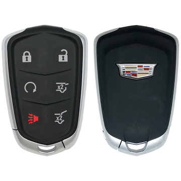 2017 Cadillac Escalade Smart Remote Key Fob 6B w/ Glass, Power Hatch, Remote Start (FCC: HYQ2AB, P/N: 13580812)