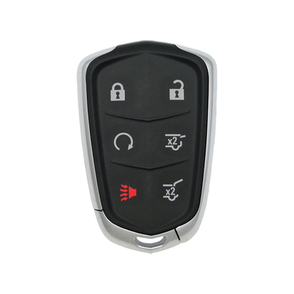 2016 Cadillac Escalade Smart Remote Key Fob 6B w/ Glass, Power Hatch, Remote Start (FCC: HYQ2AB, P/N: 13580812)