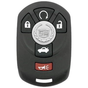2007 Cadillac STS Smart Remote Key Fob 5 Button w/ Trunk, Remote Start (FCC: M3N65981403, P/N: 15212382)
