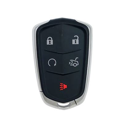 2017 Cadillac ATS Smart Remote Key Fob 5B w/ Trunk, Remote Start (FCC: HYQ2EB, P/N: 13598538)