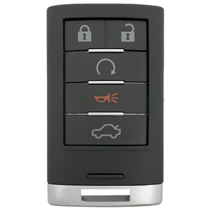 2008 Cadillac STS Smart Remote Key Fob 5 Button w/ Trunk, Remote Start (FCC: M3N5WY7777A, P/N: 25943676)
