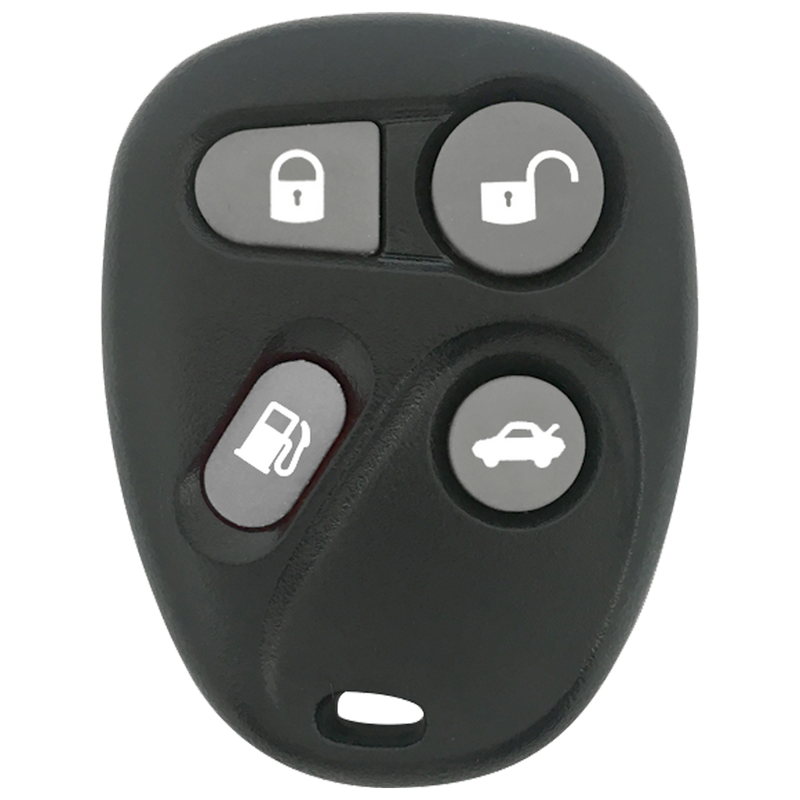 1999 Cadillac Catera Keyless Entry Remote Key Fob 4 Button w/ Gas, Trunk (FCC: AB01602T, P/N: 16259829)