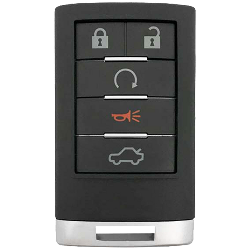 2008 Cadillac DTS Keyless Entry Remote Key Fob 5 Button w/ Trunk, Remote Start (FCC: OUC6000066 / OUC6000223, P/N: 20998256)