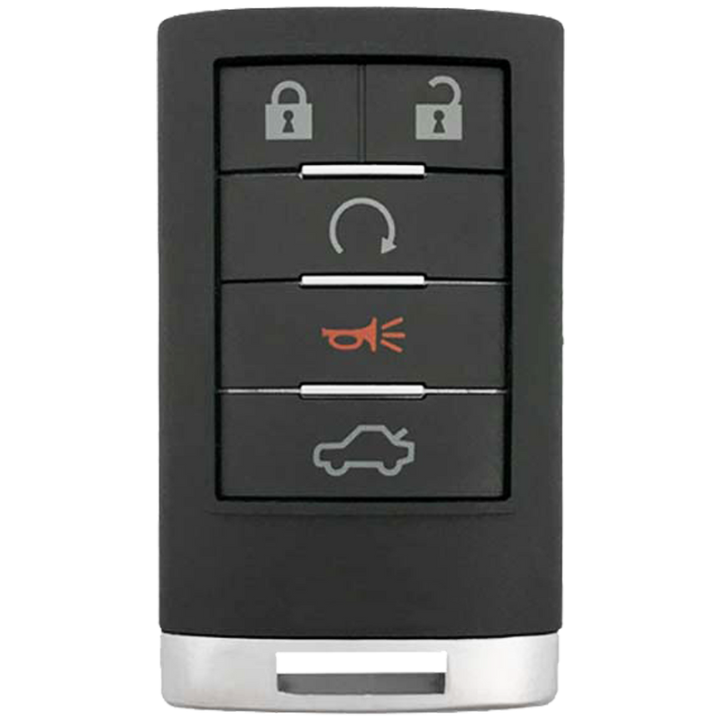 2014 Cadillac CTS Keyless Entry Remote Key Fob 5 Button w/ Trunk, Remote Start (FCC: OUC6000066 / OUC6000223, P/N: 20998256)