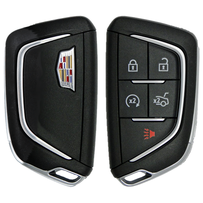 2020 Cadillac CT4 Smart Remote Key Fob 5 Button w/ Trunk, Remote Start (FCC: YG0G20TB1, P/N: 13536990)