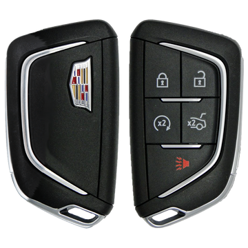 2020 Cadillac CT5 Smart Remote Key Fob 5 Button w/ Trunk, Remote Start (FCC: YG0G20TB1, P/N: 13536990)