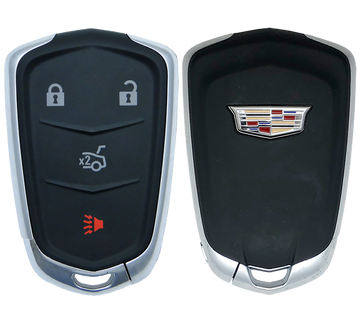 2016 Cadillac CTS Smart Remote Key Fob 4 Button w/ Trunk (FCC: HYQ2AB, P/N: 13510253)