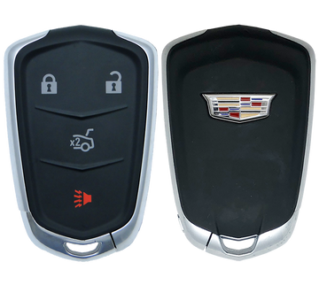 2018 Cadillac XTS Smart Remote Key Fob 4 Button w/ Trunk (FCC: HYQ2AB, P/N: 13510253)