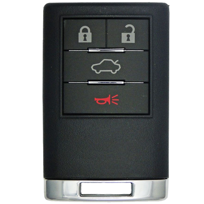 2012 Cadillac CTS Keyless Entry Remote Key Fob 4 Button w/ Trunk (FCC: OUC6000066 / OUC6000223, P/N: 22889449)