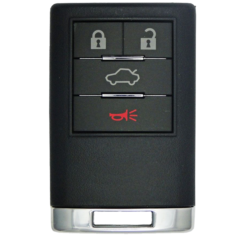 2008 Cadillac DTS Keyless Entry Remote Key Fob 4 Button w/ Trunk (FCC: OUC6000066 / OUC6000223, P/N: 22889449)