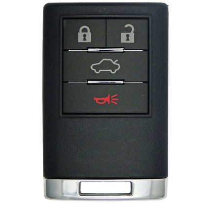 2010 Cadillac CTS Keyless Entry Remote Key Fob 4 Button w/ Trunk (FCC: OUC6000066 / OUC6000223, P/N: 22889449)